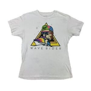 Vintage NEFF Shirt Mens Size Large Wave Rider Jet Ski Print Hit‎ Street Y2K